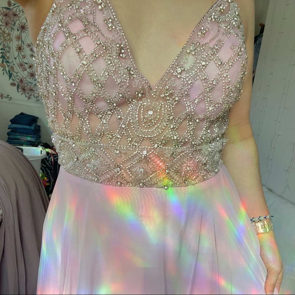 Dusty Lilac PROM Dress size 12
